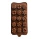 thumbnail image 1 of Moldes De Chocolate Moldes Chocolate Silicona 5 Flores N1, 1 of 9