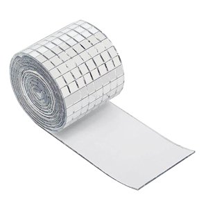 Bothyi - Azulejos De Mosaico De Vidrio Cuadrado, Mosaico De Espejo Para Sala De Estar, Dormitorio, Bola De Discoteca