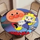 thumbnail image 5 of Anpanman-theme Fitted Round Tablecloths Elastic Edged Table Covers Waterproof Table Cloth for Kitchen Holiday Party Tables Decor 120cm, 5 of 6