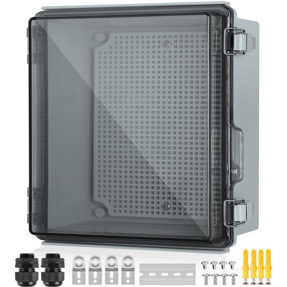 Caja de conexiones eléctrica Joisyoya impermeable IP67 15x15x9 cm
