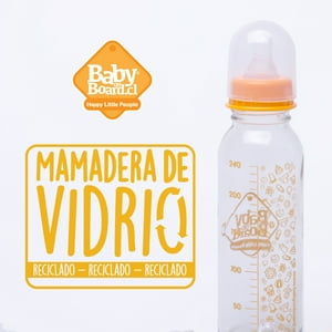 Babyonboard - Mamadera Vidrio 240 Ml