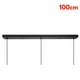 thumbnail image 1 of Base 100CM Rectangular 3 Lámparas D35cm Negro, 1 of 2
