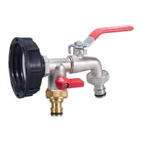 Ioensy - Adaptador De Tanque Profesional Conector De Tubería De Agua De 1 2 Para Jardín Hogar Granja Estilo D