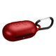 thumbnail image 2 of Estuche de cubierta completa de silicona Clamshell para Samsung Galaxy Buds Red, 2 of 5