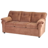 Muebles Altiro - Sofá Mateo 3 Cuerpos - Tela Felpa Tostado