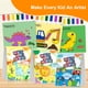 thumbnail image 2 of Libro YPLUS para pintar con agua para niños pequeños con pincel y 3 temas, 2 of 6