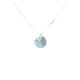thumbnail image 1 of Collar Punto de Luz Plata Italiana 925 y Cristal Genuino Turquesa, 1 of 4