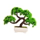 thumbnail image 3 of Bonsai Artificial Tree Greenery Faux Potted Plant Para La Mesa De La Oficina En El Hogar, 3 of 5
