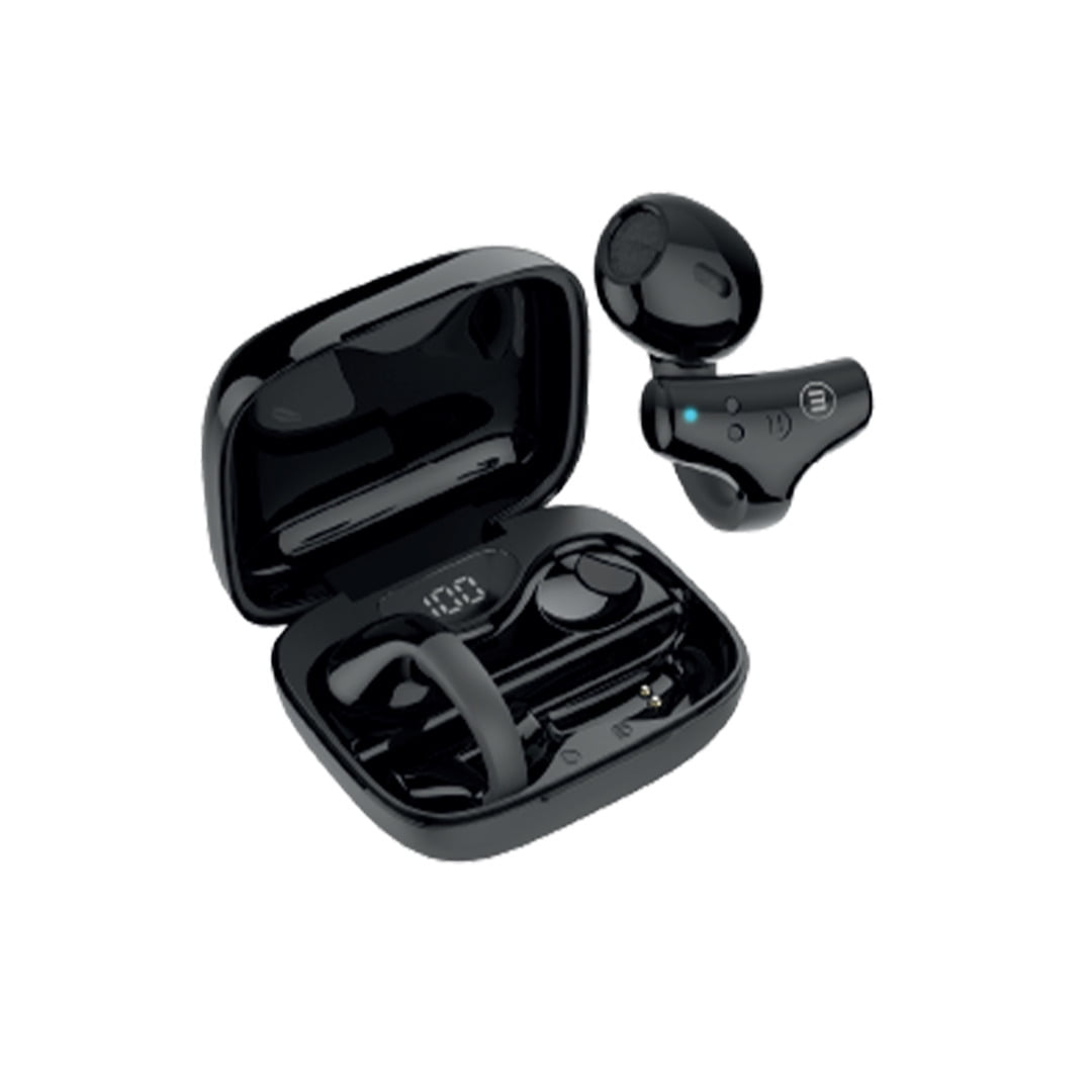 Audífonos Bluetooth Maxell Ear Cuff Clip On Open-ear Tws Negro