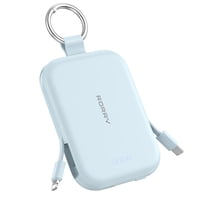 Cargador Portátil Power Bank Rorry 5000 Mah Con Cables Integrados