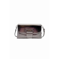 Todopiel - Cartera De Fiesta Ecocuero Plata Crx34