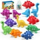 thumbnail image 1 of Juguetes de dinosaurios Montessori para niños pequeños Anzimo de 1 a 4 años con bolsa, 1 of 3