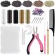 thumbnail image 1 of Kit de Herramientas para Extensiones de Cabello Lumitressa, 500 Microanillas, 1 of 3