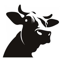 Rienda Libre Graphics - Decomural Dairy Cow Head Farm Animals Ws-16140