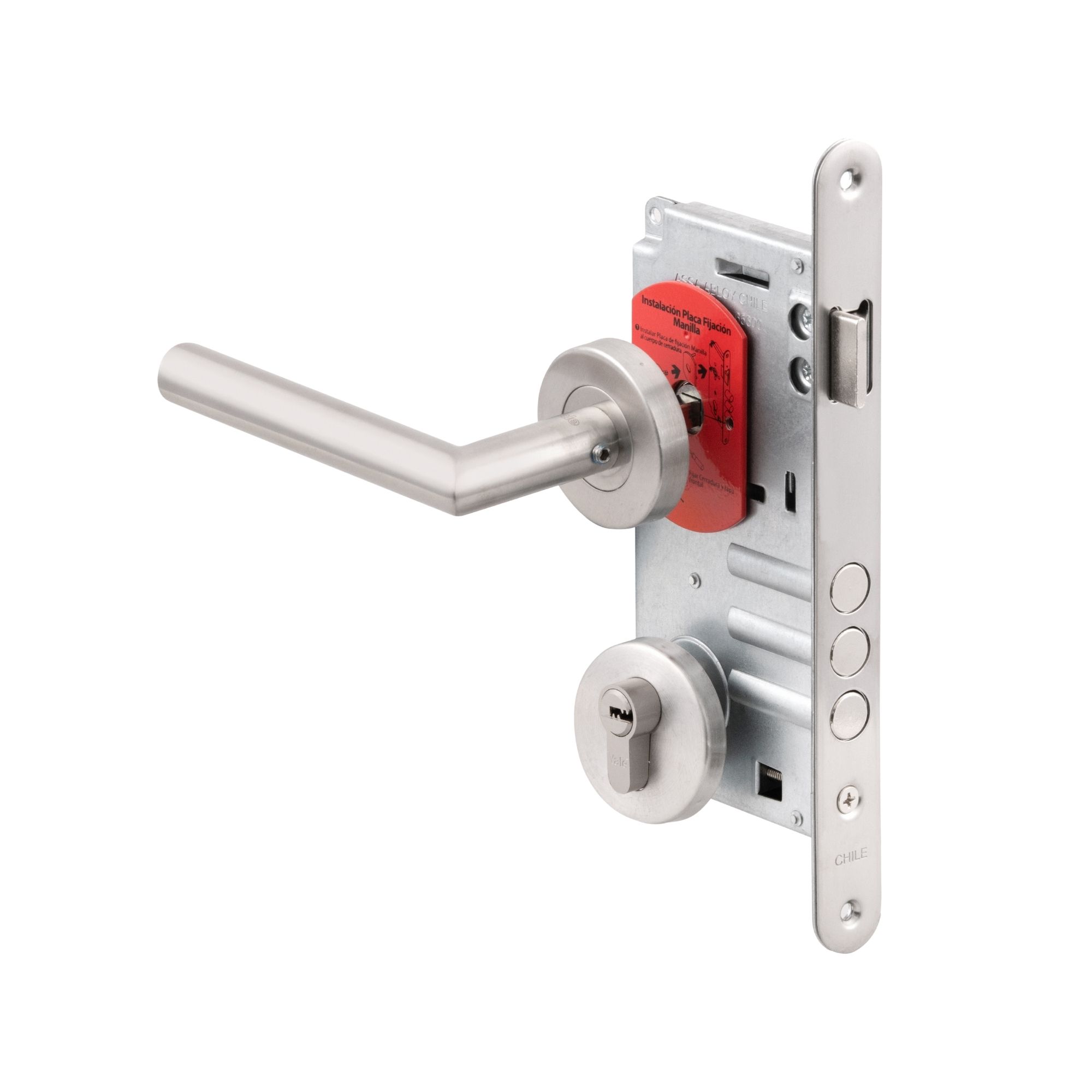 Cerradura Embutida Yale Toscana B60 Acceso Derecha