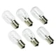 thumbnail image 1 of Paquete de 6 bombillas PaeorRL para microondas, 40 W, 125 V, E17, 1 of 7