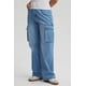 thumbnail image 2 of Jeans Mujer Cargo Calce Recto Azul - VIII, 2 of 4