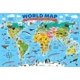 thumbnail image 4 of Rompecabezas EuroGraphics con mapa ilustrado del mundo, 100 unidades, 4 of 6
