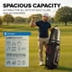 thumbnail image 5 of Bolsa de viaje para golf NovaTour de 138 cm, impermeable, con candado TSA, 5 of 7