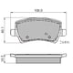 thumbnail image 1 of Pastillas Freno para auto MOTAQUIP LVXL1356, 1 of 2