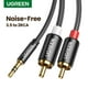 thumbnail image 2 of Cable De Audio Jack 3.5mm/2rca M/M 1.5m Negro Ugreen Av116, 2 of 2