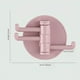 thumbnail image 4 of 4pcs 3-Arm Swivel Hook, Maximize Space In Your Bathroom Or RV With This Folding Towel Sticky Hook!, Bathroom Accessories, 4 of 4
