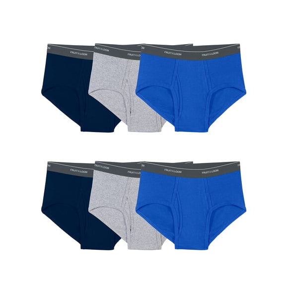 Calzoncillos Fruit of the Loom de algodón sin etiquetas para hombre, paquete de 6