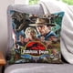 thumbnail image 1 of Parque Jurásico Fundas de almohada de terciopelo con tema, regalos de funda de almohada, decoración para el hogar, cojín de lanzar, regalo de cumpleaños para fans y parejas.50*50cm., 1 of 6
