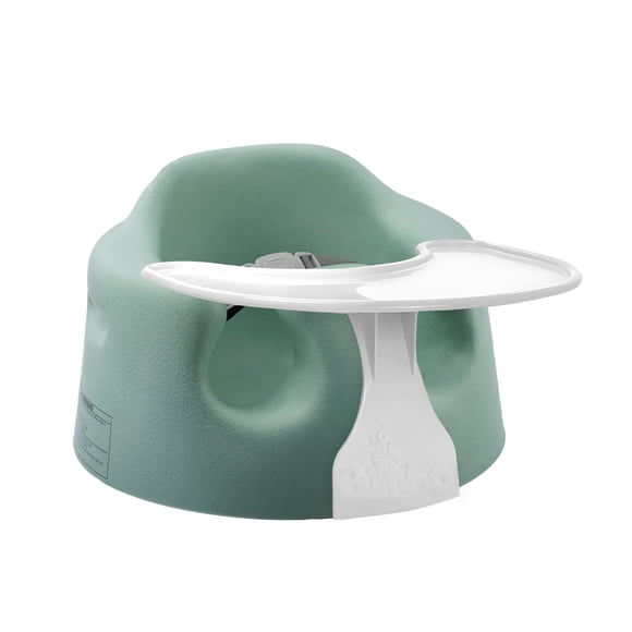 Asiento de suelo para bebés Bumbo, portátil, con bandeja