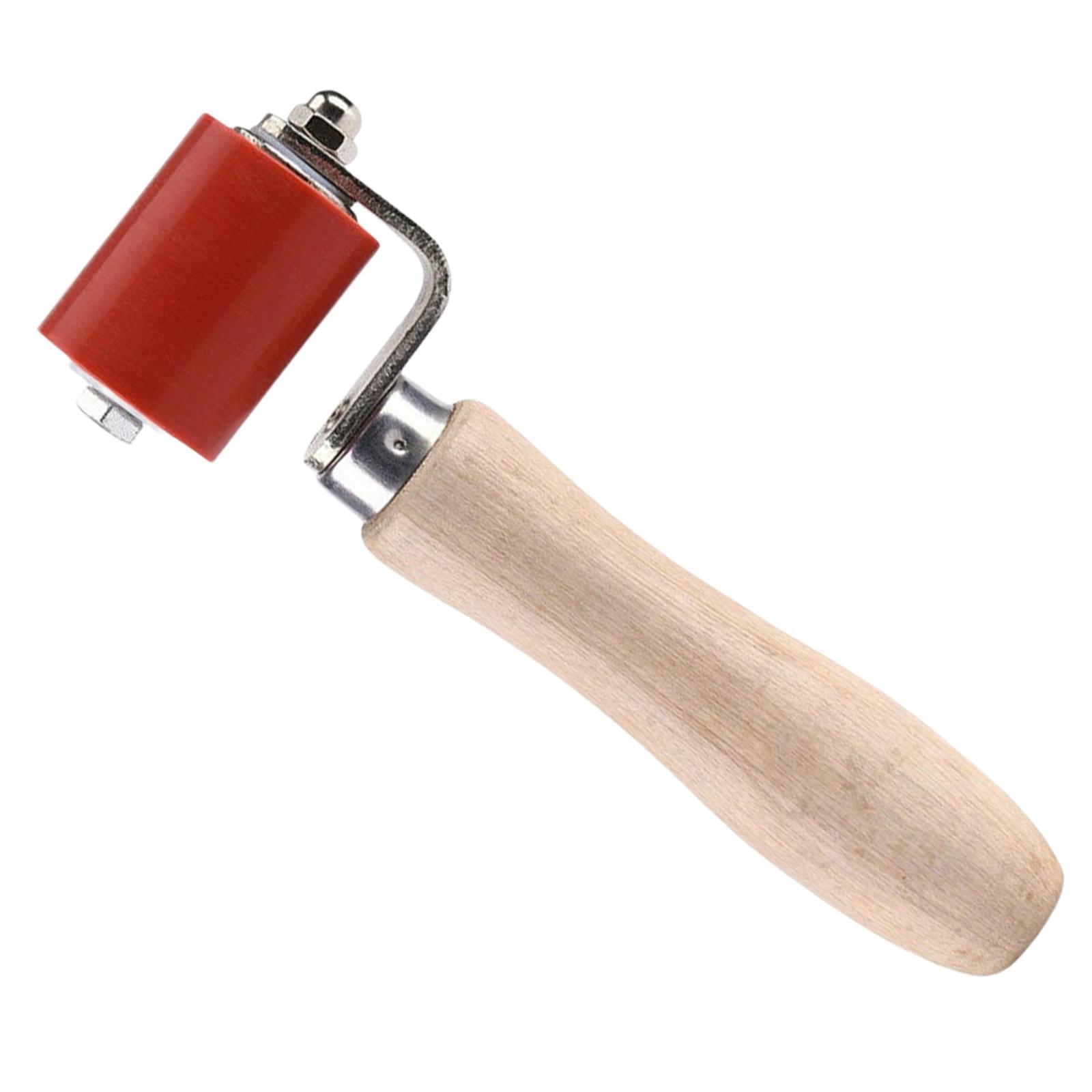 Magideal - Rodillo De Silicona Profesion Resistente A Altas Temperaturas De 40Mm Para Herramientas De Papel Pintado Diy Herramienta De Soldadura De Pvc Rojo