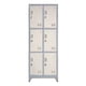 thumbnail image 1 of Locker Casillero Metalico 2 Cuerpos 6 Puertas con Patas, 1 of 5