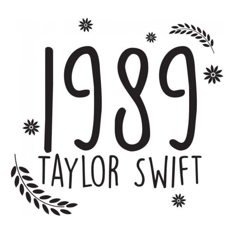 Rienda Libre Graphics - Decomural 1989 Album Taylor Swift Ws-40921