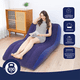 thumbnail image 2 of Sillón Sofá Inflable Lounge Ergonómico Flocado Terciopelo, 2 of 8