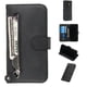 thumbnail image 1 of Funda con Cremallera para Samsung Galaxy S9 Plus, Carcasa Cartera de Cuero PU con Soporte y Tarjetero, 1 of 5