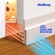 thumbnail image 2 of Door Draft Stopper Holikme, paquete de 2 sábanas, color blanco, 2 of 6