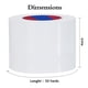 thumbnail image 2 of Cinta adhesiva Duccinp blanca de 10 cm x 50 m, resistente al agua, 2 of 6