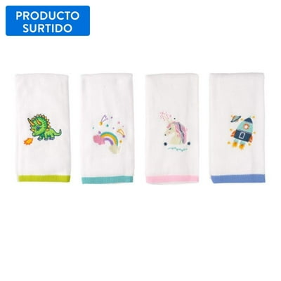 Toalla De Mano 80X45Cm Surtido Algodón 1 Un Haus Kids
