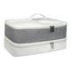 thumbnail image 2 of Bolsa de transporte para secador de pelo de doble capa, bolsa de almacenamiento de herramientas para el cabello portátil multiusos a prueba de polvo,, 2 of 5
