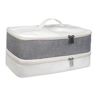 Ioensy - Bolsa De Almacenamiento Para Secador De Pelo, Estuche De Transporte Multifuncional De Doble Capa A Prueba De Golpes