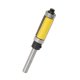 thumbnail image 2 of Broca De Enrutador De Rodamiento Superior E Inferior De Carburo Sólido De 1 Pieza, 25 Mm, Amarillo, 2 of 3