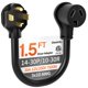 thumbnail image 1 of Adaptador para secadora Deeklify de 1,5 pies, 30 A, 125/250 V, de alta resistencia, 1 of 7