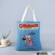 thumbnail image 2 of Courage the Cowardly Dog Bolso de tela con estampado de lienzo para mujer, bolsa de compras reutilizable y estética, con cremallera interior, regalo para mujer,38*45cm., 2 of 6