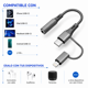 thumbnail image 2 of Adaptador Audio 2 En 1 Tipo-c Lightning Auxiliar 3.5mm, 2 of 5