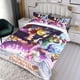 thumbnail image 3 of Los Siete Pecados Capitales Conjunto de sábanas temático, trío de piezas, cómodo y amigable con la piel, diseño único, regalo de decoración para el hogar para familiares, amigos y fans,135cm *200cm, 3 of 6