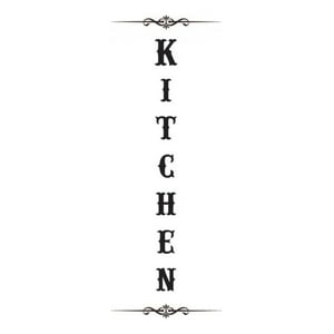 Rienda Libre Graphics - Decomural Kitchen Sign Ws-40875