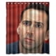 thumbnail image 1 of Cortina de ducha de Nicolas Cage, juego de cortinas de baño con ganchos, tamaño 60 x 72 pulgadas, 1 of 3