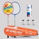 thumbnail image 3 of 2 Uds Raqueta De Bádminton Ligera Raqueta De Bádminton De 2 Jugadores Para Adultos Ni?os 3xshuttlecock 1xbag Rojo Y Azul, 3 of 5
