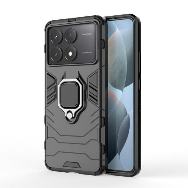 FOXDOCK Funda Antigolpes para Xiaomi POCO X6 Pro 5G – Protección Total con Soporte y Diseño Robusto