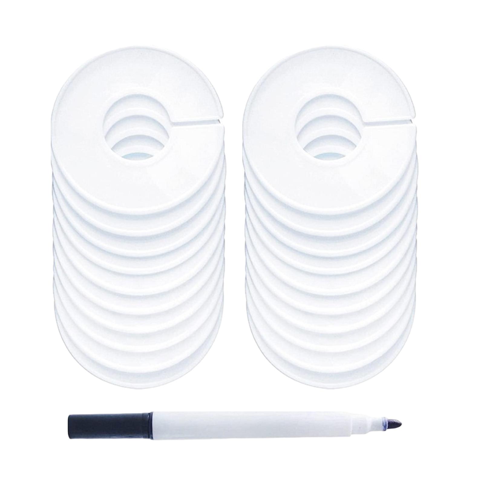 Bothyi - Separador De Perchas Divide Boutiques Cajones Ropa Armario Divisores 20 Piezas