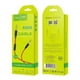 thumbnail image 1 of Cable Auxiliar 1x1 3,5mm 1m Audio Con Microfono Hoco Upa12 negro, 1 of 3